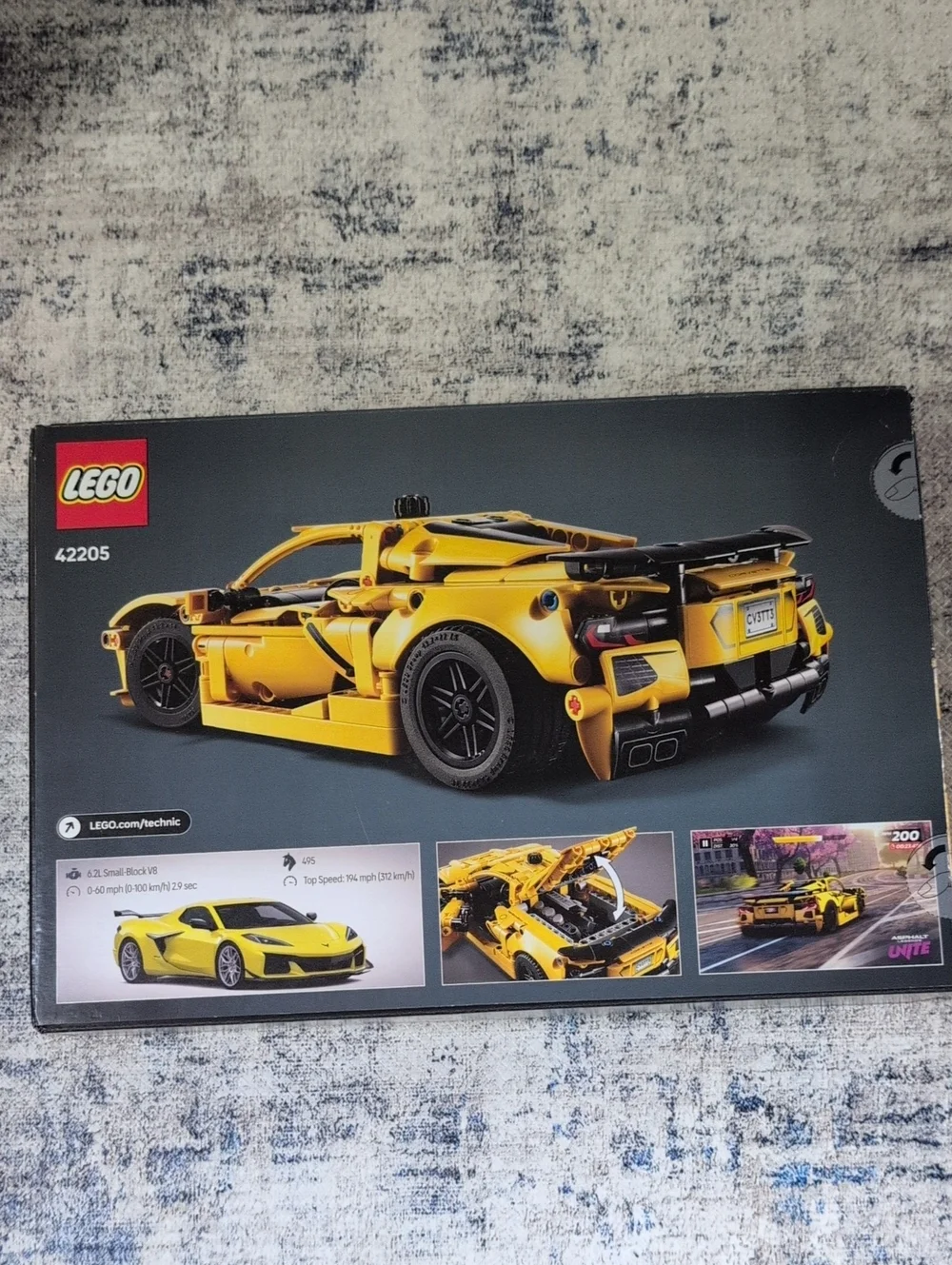 Factory Sealed Lego Technic 42205 Chevrolet Corvette Stingray